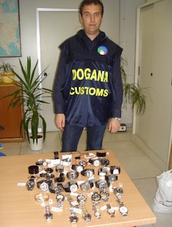 contrabbando orologi domodossola